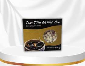 CANH TIỀM GÀ HẠT SEN 200G || SOUP OF CHICKEN STEWED WITH LOTUS SEEDS 200G