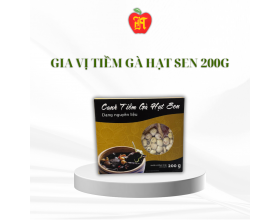 GIA VỊ TIỀM GÀ HẠT SEN 200G || SOUP OF CHICKEN STEWED WITH LOTUS SEEDS 200G