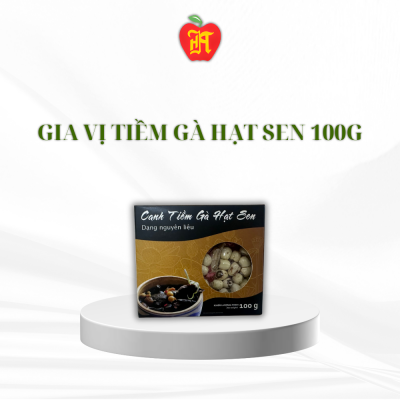 GIA VỊ TIỀM GÀ HẠT SEN 100G || SOUP OF CHICKEN STEWED WITH LOTUS SEEDS 100G